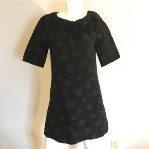 Black polka dot tunic/dress